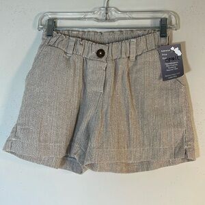 NWT. Sofia Bonita Small Brazil Made Organic Cotton Hypoallergenic Shorts.